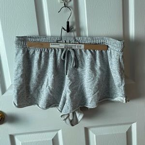 Grey garage comfy shorts
